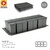 9XL SISTEMA CUBO RECICLAJE CON BASE Y TAPA 310 mm 1031/1140 mm 399/490 mm 11L+26L+26L+26L CUBOS+BASE+TAPA 1200 mm