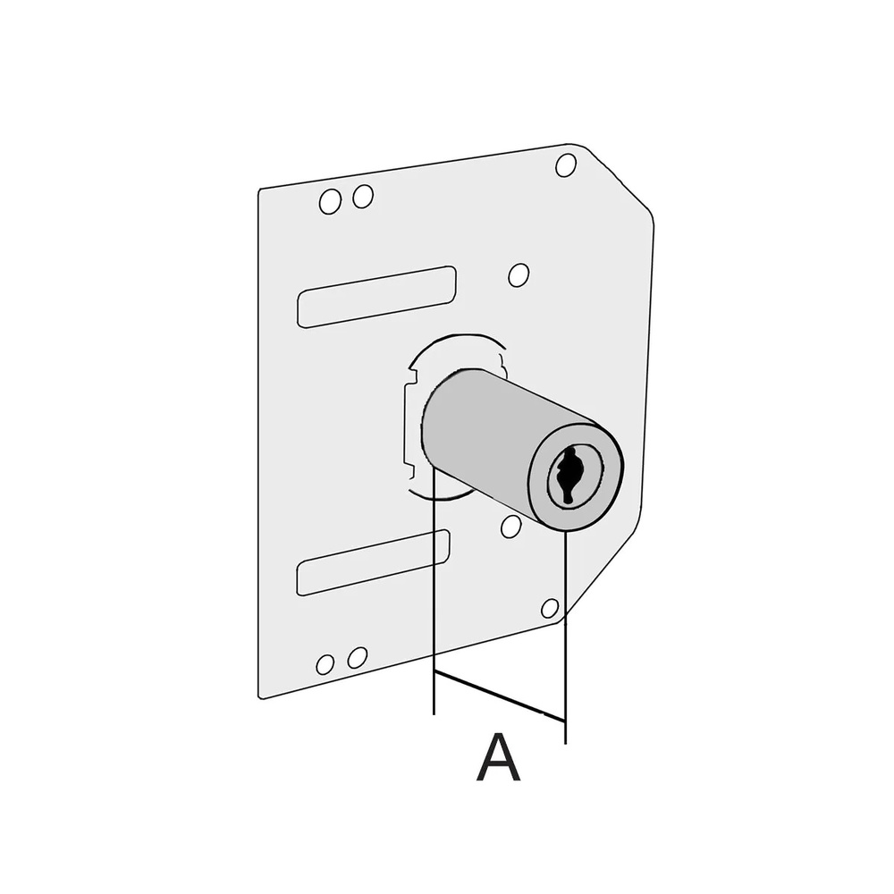 CILINDRO MOIA DE LLAVE DE GORJAS FRONTAL 