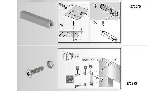 KESSEBOHMER SISTEMA ALZAMIENTO PUERTA FREE SPACE ACCESORIOS 