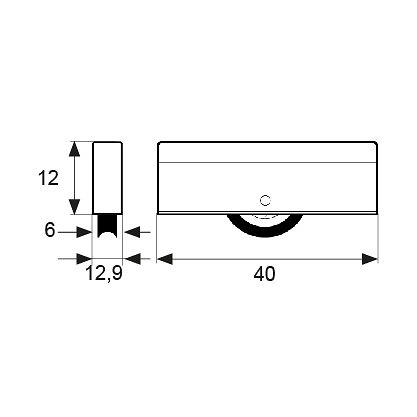 RODAMIENTO CO-1B RD31 ALUMINIO 