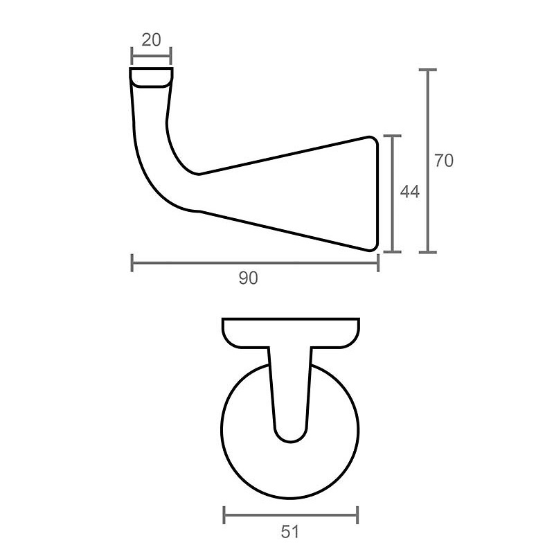 SOPORTE PASAMANOS DOWELL PMN07 