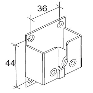 SOPORTE RODILLOS PR13 ZINCADO 