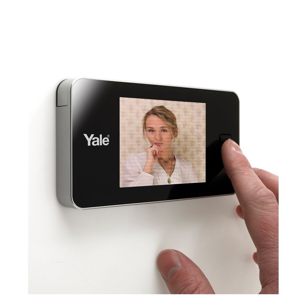 Comprar Mirilla digital electrónica AZBE YALE. Color dorado. Online -  Bricovel